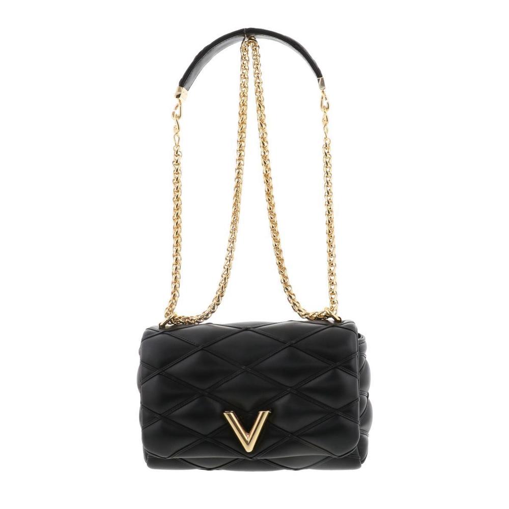 Louis Vuitton Quilted Black and Gold Shoulder Bag